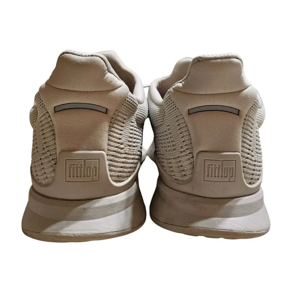 Fitflilop Vitamin FFX Water Resistant Knit Sports Sneakers Clay Grey EUC Men's 9